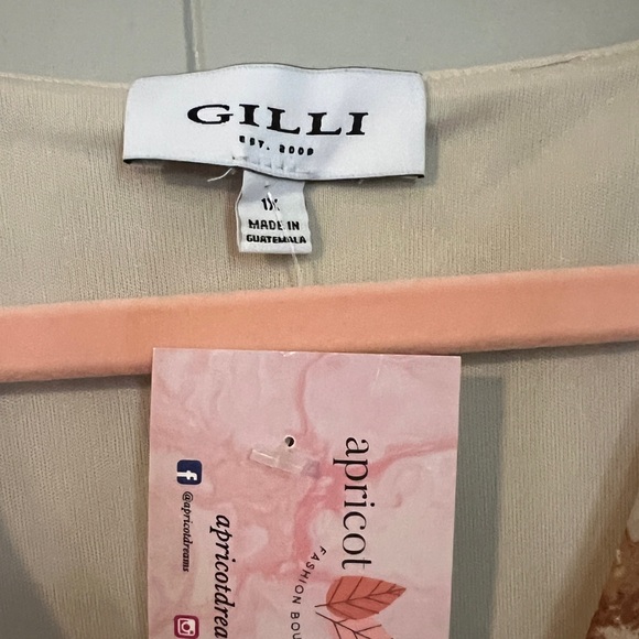 STUNNING Watercolor floral dress NWT size L and 1X - Picture 3 of 5